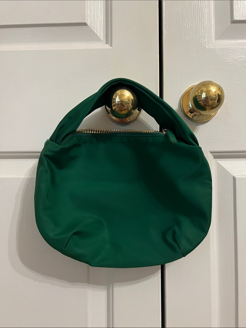 Stoney Clover Lane Emerald Green Shoulder Hobo Bag